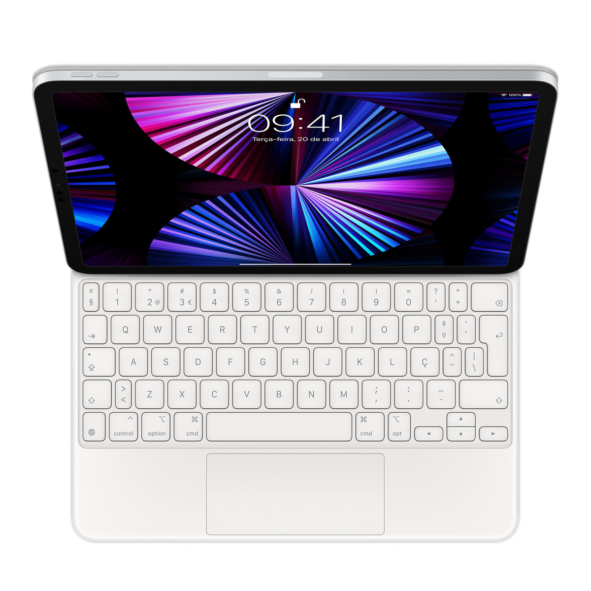 APPLE MAGIC KEYBOARD FOR IPAD PRO 11 (3ND 4ND GENERATION) AND IPAD AIR PT WHITE