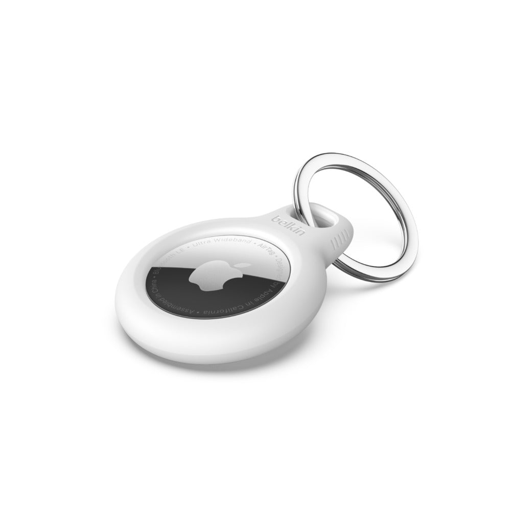 Belkin - Anti-lost Bluetooth Tag Security Holder - White - for Apple AirTag