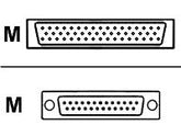 Cisco - RS-530 (DTE) serial cable - Smart Serial (M) to DB-25 (M) - 3 m - shielded - for Cisco 2610, 2611, 2612, 2613, 2620, 2621