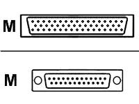 Cisco - Cable serial RS-530 (DTE) - Smart Serial (M) a DB-25 (M) - 3 m - blindado - para Cisco 2610, 2611, 2612, 2613, 2620, 2621