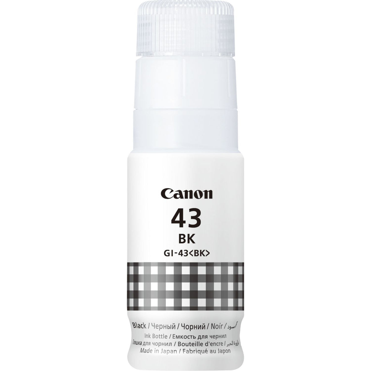 Canon GI 43 BK - Preto - original - recarga de tinta - para PIXMA G540, G640