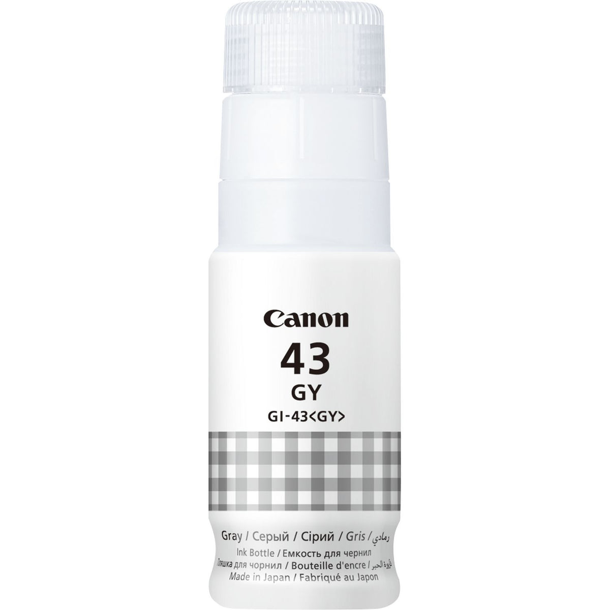 Canon GI 43 GY - Gray - original - ink refill - for PIXMA G540, G640