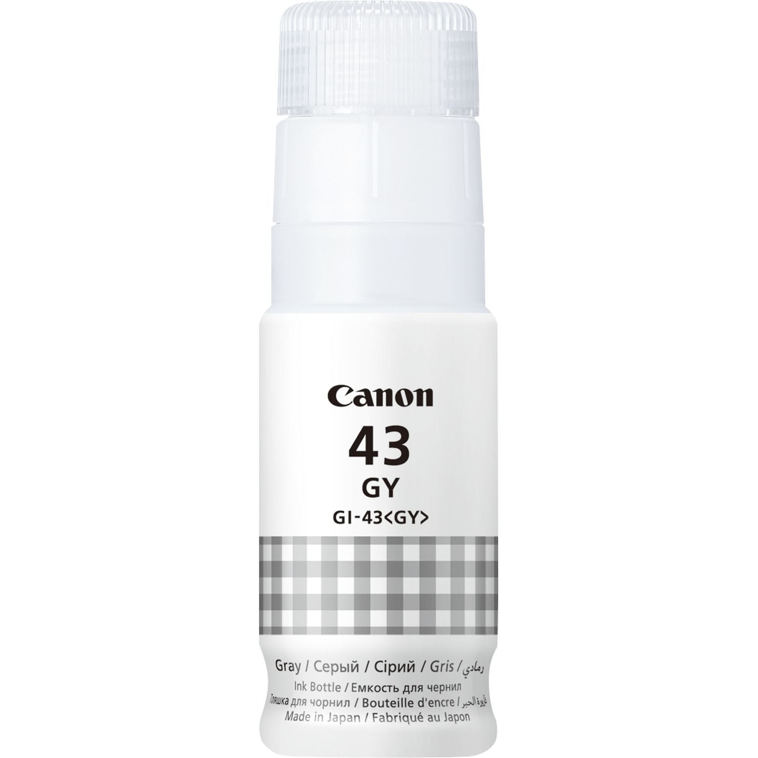 Canon GI 43 GY - Gris - original - recarga de tinta - para PIXMA G540, G640