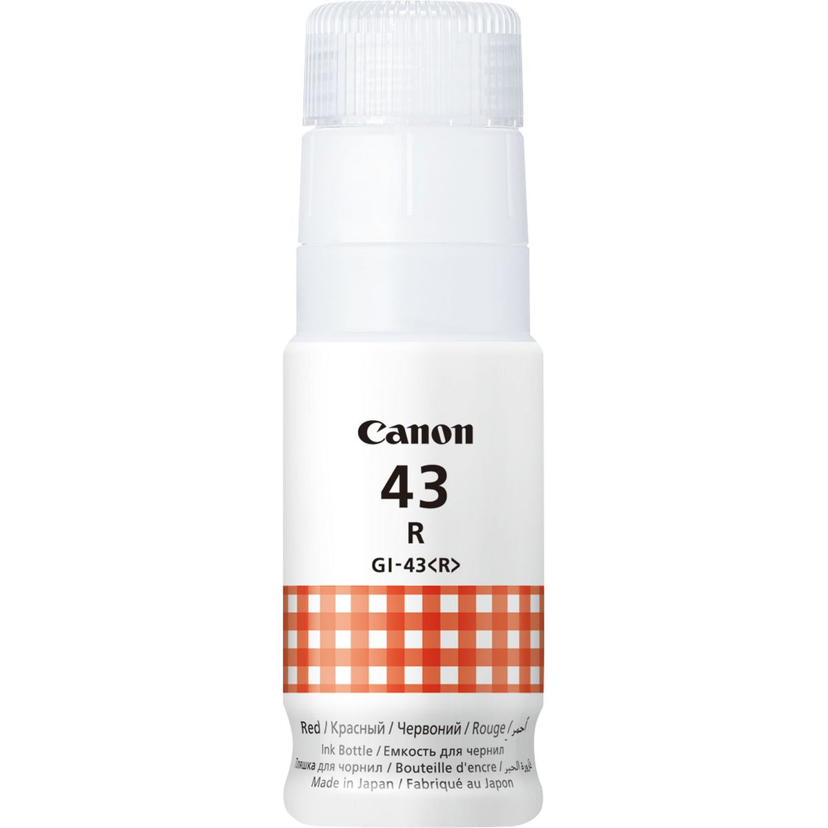 Canon GI 43 R - Red - original - ink refill - for PIXMA G540, G640