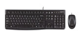 Logitech MK120 - Combinación de teclado y ratón - USB - Francés