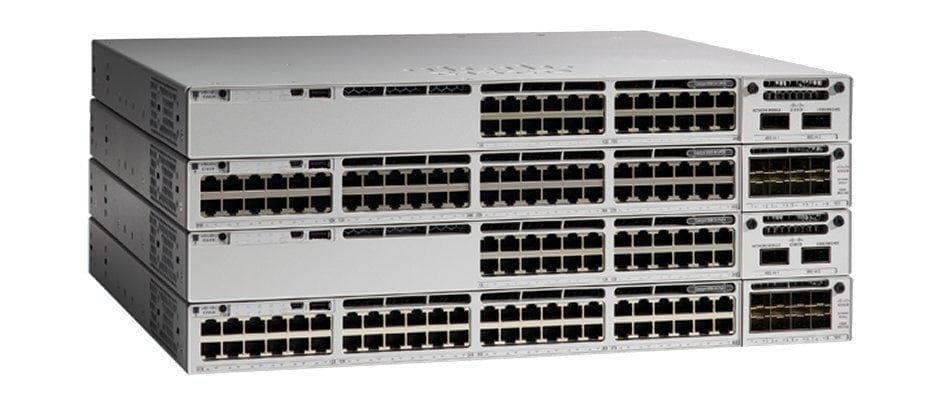 Cisco Catalyst 9300X - Network Essentials - switch - L3 - Managed - 24 x 1/10/25 Gigabit SFP28 - rail mountable