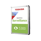 Toshiba S300 Surveillance - Hard disk - 6 TB - internal - 3.5" - SATA 6Gb/s - 5400 rpm - buffer: 256 MB