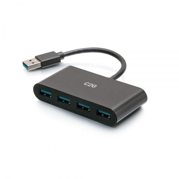 C2G - Concentrador - 4 x SuperSpeed ​​​​USB 3.0 - escritorio