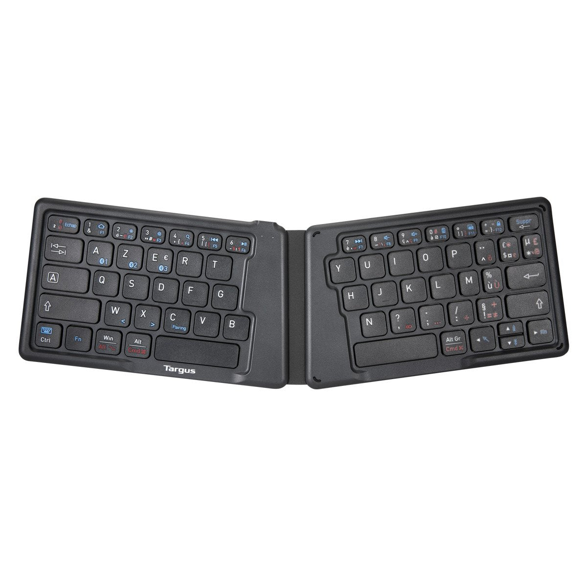 Targus - Keyboard - antimicrobial - wireless - Bluetooth 5.1 - AZERTY - French - black - B2B