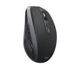 Logitech MX Anywhere 2S - Rato - laser - 7 botões - sem fios - Bluetooth, 2.4 GHz - receptor sem fio USB - grafite