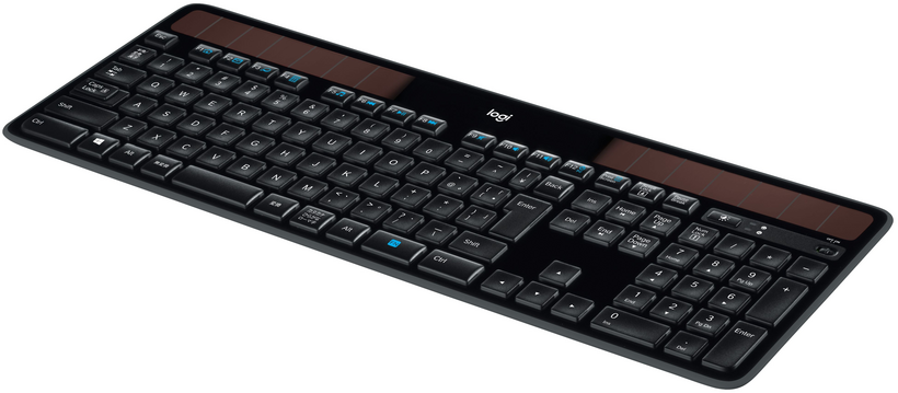 Logitech Wireless Solar K750 - Keyboard - Wireless - 2.4GHz - German