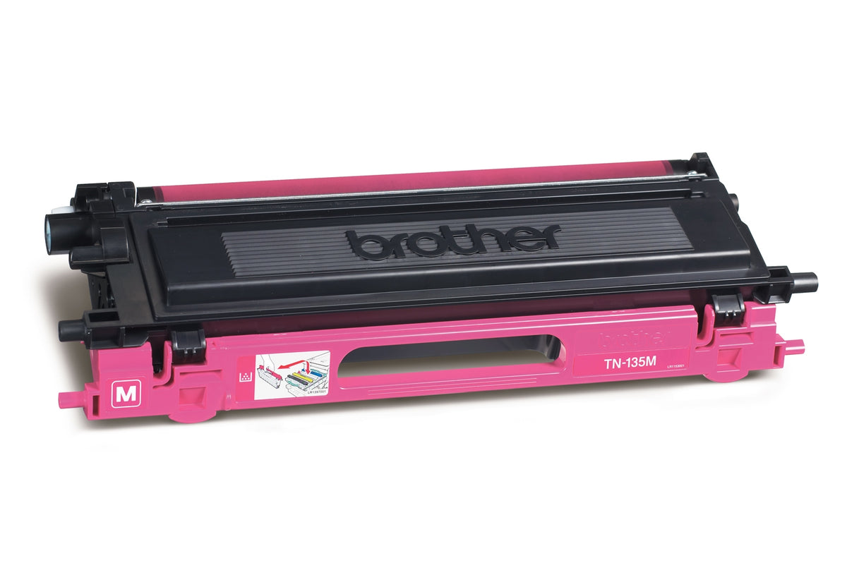 Brother TN135M - Magenta - original - cartucho de toner - para Brother DCP-9040, 9042, 9045, HL-4040, 4050, 4070, MFC-9420, 9440, 9450, 9840