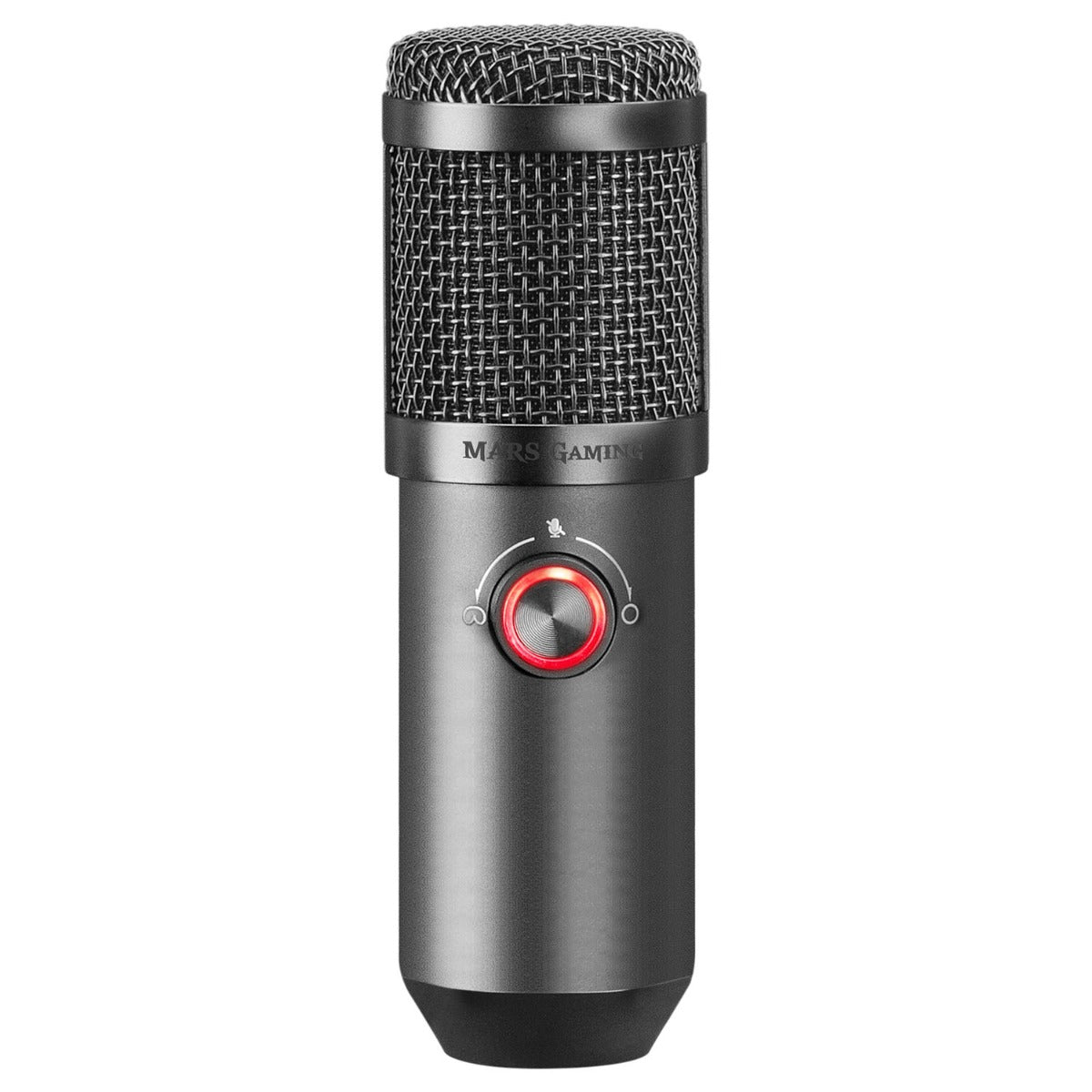 MICROPHONE MARS GAMING MMICX PRO STUDIO, DUAL CONDENSER, 96KHZ, ANTIV, USB, BLACK (MMICX)