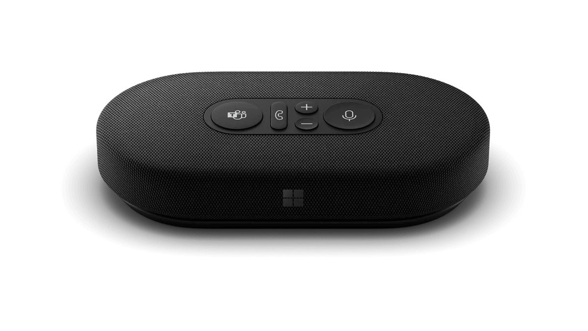 Microsoft Modern USB-C Speaker - Altifalante mãos livres - com cabo - USB-C - preto opaco - Certificado para Microsoft Teams