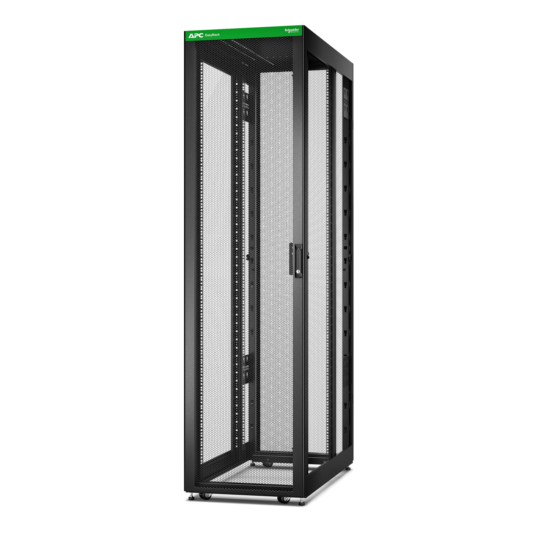 APC EASY RACK 600MM/ 48U/ 1200MM CON TECHO 4 SOPORTES SIN PANELES LATERALES