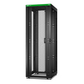 APC EASY RACK 800MM/48U/1000MM C/TETO RODAS PÉS 4 SUPORTES SEM LATERAIS PRETO