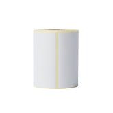 Brother - Blanco - 76 x 44 mm 3200 etiqueta(s) (8 rollo(s) x 400) etiquetas troqueladas - para Brother TD-4410D, TD-4420DN, TD-4520DN, TD-4550DNWB, RuggedJet RJ-3150