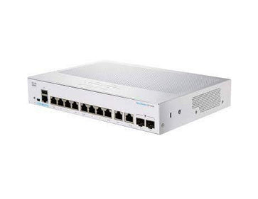 Cisco Business 250 Series CBS250-8T-D - Interruptor - L3 - inteligente - 8 x 10/100/1000 - desktop