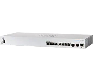 Cisco Business 350 Series CBS350-8XT - Switch - L3 - Admin - 6 x 10GBase-T + 2 x 10 Gigabit SFP+/RJ-45 combo - rail mountable