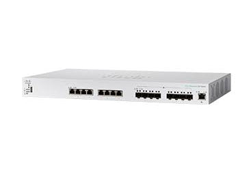 Cisco Business 350 Series CBS350-16XTS - Switch - L3 - Administrado - 8 x 10GBase-T + 8 x 10 Gigabit SFP+ - montaje en riel