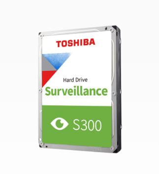 Toshiba S300 Vigilancia - Disco duro - 4 TB - interno - 3.5" - SATA 6Gb/s - 5400 rpm - buffer: 128 MB