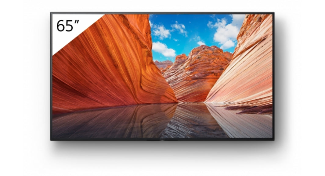 Sony Bravia Professional Displays FWD-65X80J - 65" Diagonal Class (64.5" viewable) - BRAVIA Professional Displays LCD screen with LED backlight - with TV tuner - digital signage - 4K UHD (2160p) 3840 x 2160 - HDR - LED direct lighting