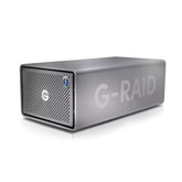 SanDisk Professional G-RAID 2 - Matriz de disco rígido - 24 TB - 2 baias - HDD 12 TB x 2 - Thunderbolt 3, USB 3.1 Gen 2 (externo)