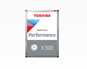 Toshiba X300 Performance - Hard drive - 4 TB - internal - 3.5" - SATA 6Gb/s - 7200 rpm - buffer: 256 MB