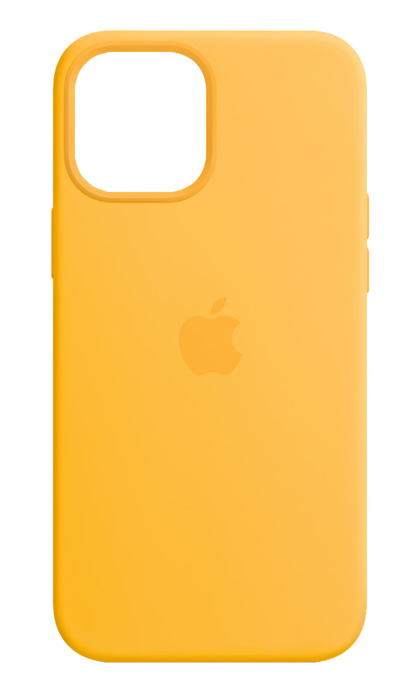 APPLE CAPA IPHONE 12 PRO 6.7 MAX SILICONE CASE WITH MAGSAFE - SUNFLOWER