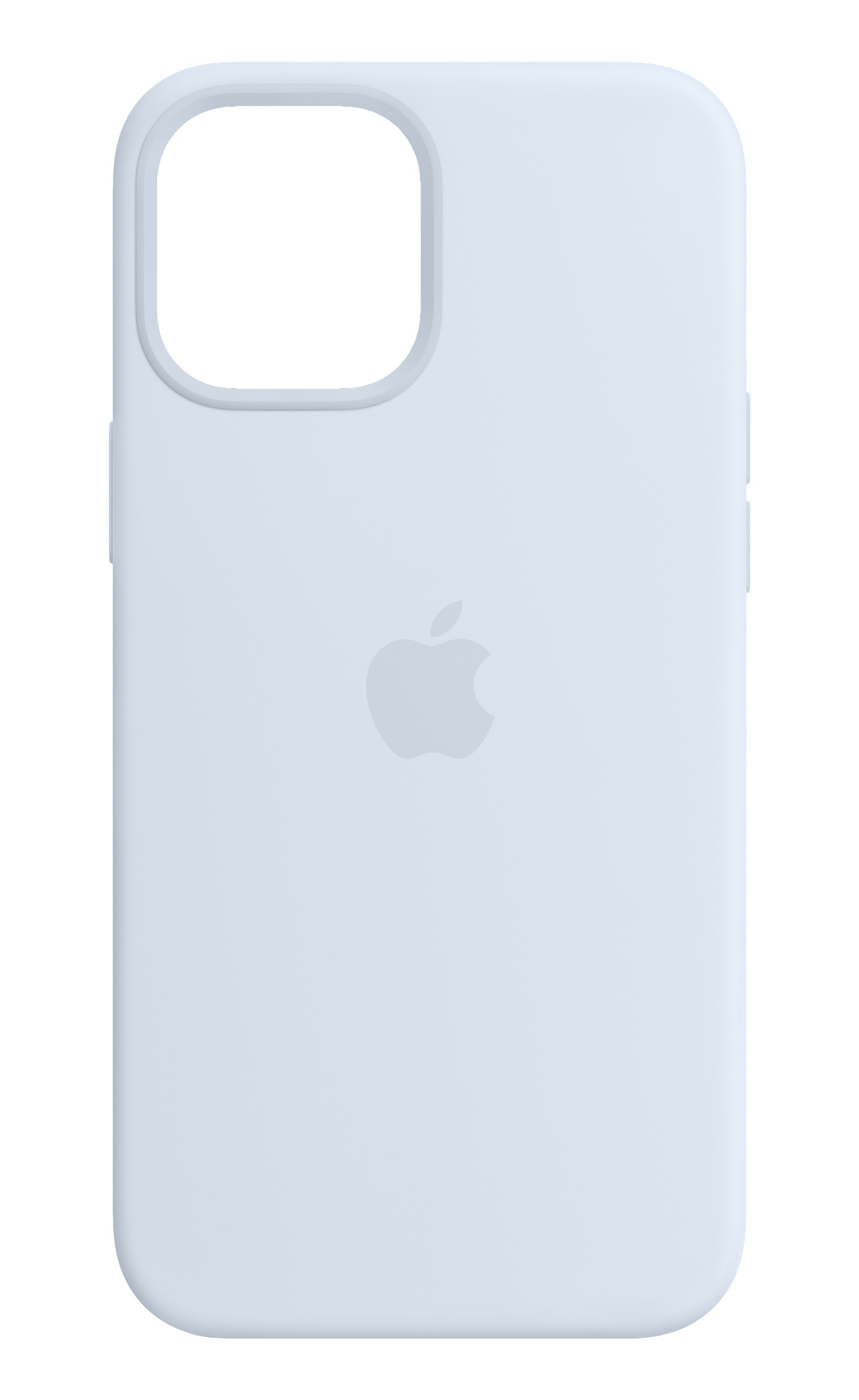 Apple - Phone Back Cover - with MagSafe - silicone - cloud blue - for iPhone 12 Pro Max