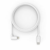 Compulocks 6FT USB-C to 90 Degree Lightning Charging Cable - Lightning Cable - USB-C Straight Male to Lightning Right Angle Male - 1.83 m - White - for Apple iPad/iPhone/iPod (Lightning)