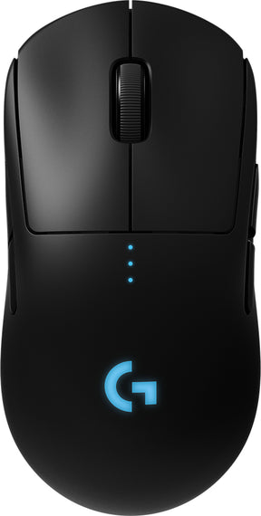 Logitech G Pro - Mouse - right- and left-handed - optical - 8 buttons - wireless - LIGHTSPEED - Logitech LIGHTSPEED receiver - shroud