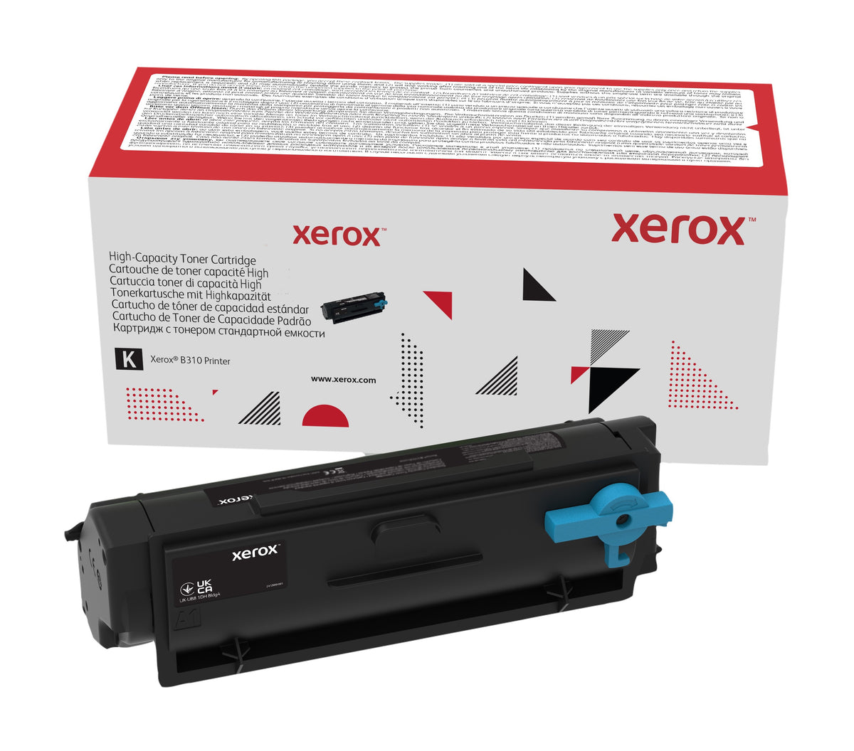 XEROX TONER PRETO ALTA CAPACIDADE ATÉ 8000 PAG