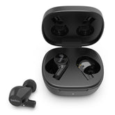 Belkin SoundForm Rise - Wireless headphones with microphone - in-ear - bluetooth - black