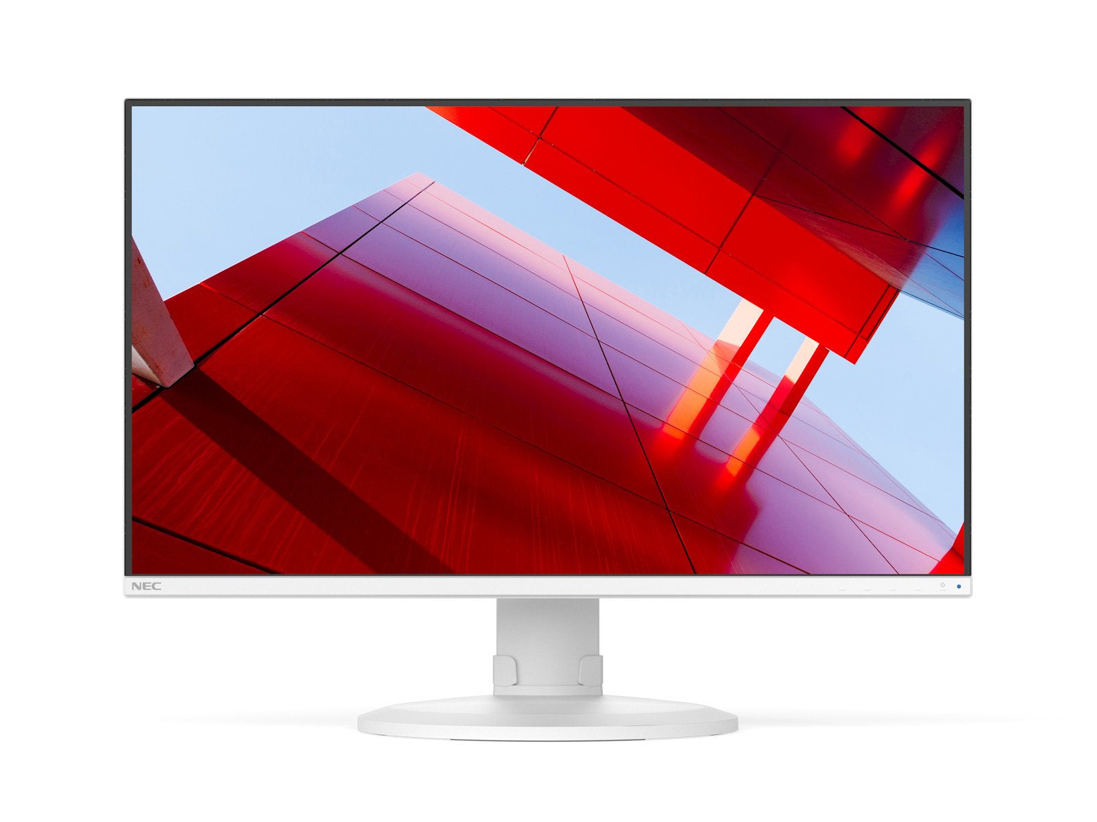 NEC MultiSync E273F - Enterprise - monitor LED - 27" - 1920 x 1080 Full HD (1080p) @ 60 Hz - IPS - 250 cd/m² - 1000:1 - 6 ms - HDMI, DisplayPort, USB-C - altifalantes - branco