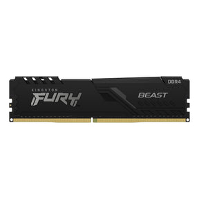 Kingston FURY Beast - DDR4 - Módulo - 32 GB - DIMM de 288 pines - 3200 MHz / PC4-25600 - CL16 - 1,35 V - Sin búfer - Sin ECC - Negro 