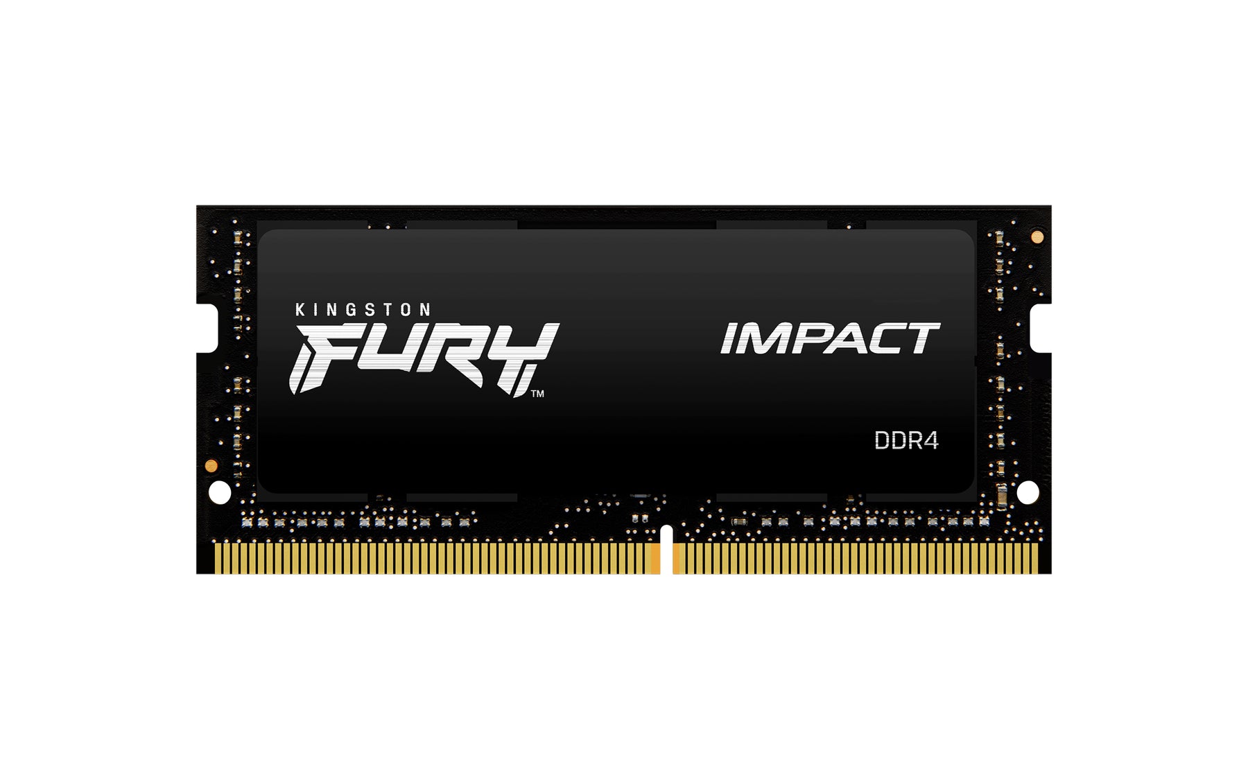 Kingston FURY Impact - DDR4 - módulo - 8 GB - SO DIMM de 260 pines - 2666 MHz / PC4-21300 - CL15 - 1,2 V - sin búfer - sin ECC - negro