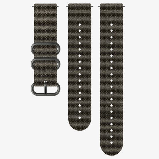 Suunto Explore 2 - Smart Watch Watch Strap, GPS Watch - Size Medium/Large - Leaf Gray - for Suunto 7, 9, Spartan Sport HR Baro Stealth, Spartan Sport Wrist HR