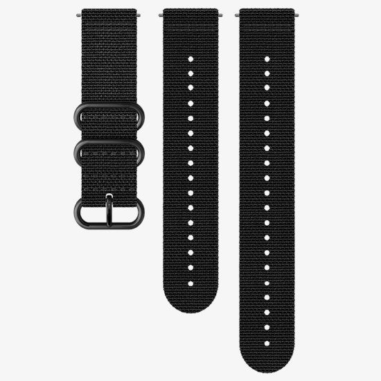 Suunto Explore 2 - Smart Watch Watch Strap, GPS Watch - Size Medium/Large - Black - for Suunto 7, 9, Spartan Sport HR Baro Stealth, Spartan Sport Wrist HR