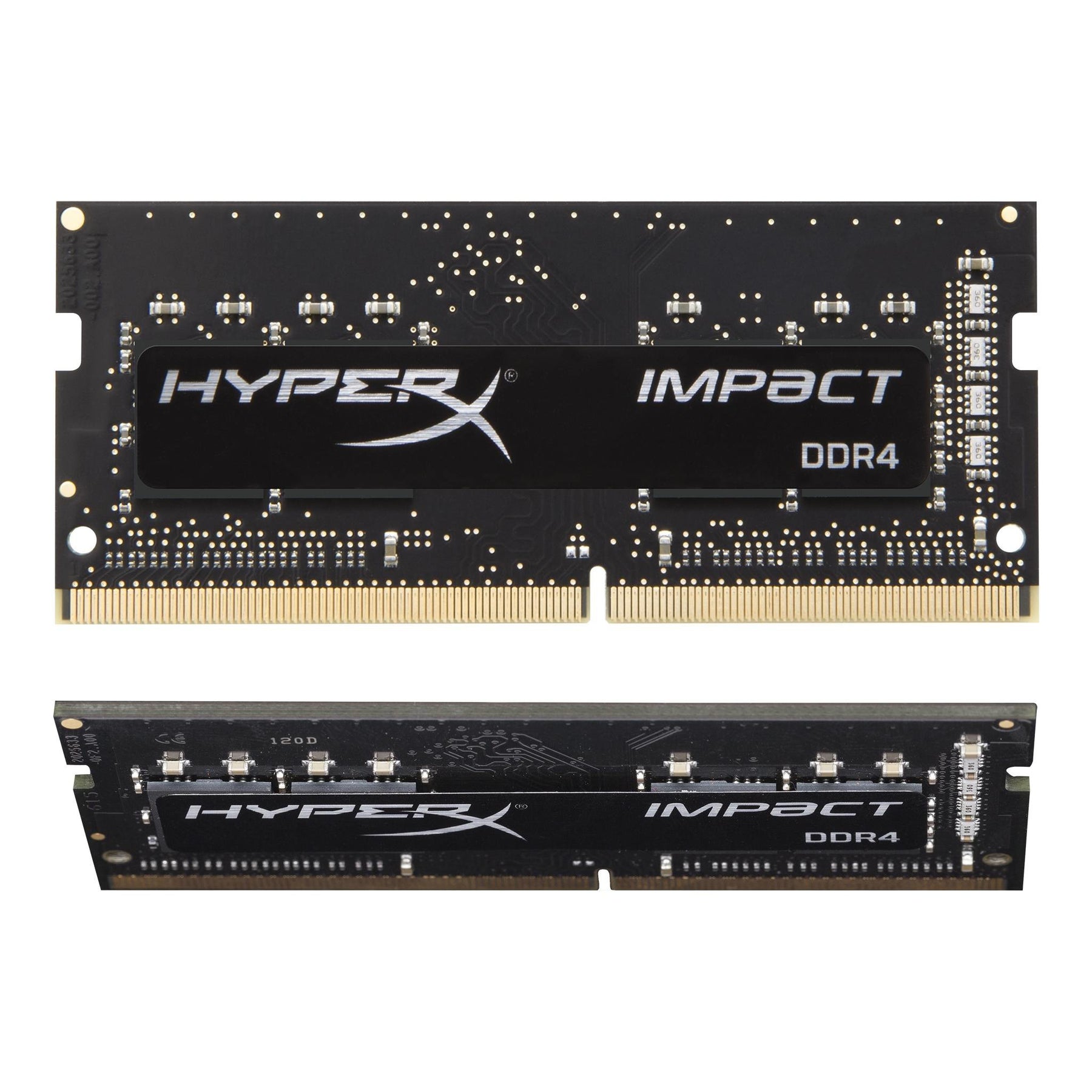 Kingston FURY Impact - DDR4 - kit - 32 GB: 2 x 16 GB - SO DIMM 260-pinos - 3200 MHz / PC4-25600 - CL20 - 1.2 V - unbuffered - sem ECC - preto