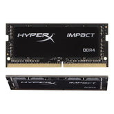 Kingston FURY Impact - DDR4 - kit - 64 GB: 2 x 32 GB - SO DIMM 260-pinos - 3200 MHz / PC4-25600 - CL20 - 1.2 V - unbuffered - sem ECC - preto