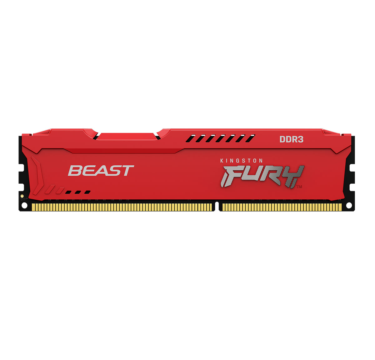 Kingston FURY Beast - DDR3 - module - 8 GB - 240 pin DIMM - 1600 MHz / PC3-12800 - CL10 - 1.5 V - unbuffered - no ECC - red