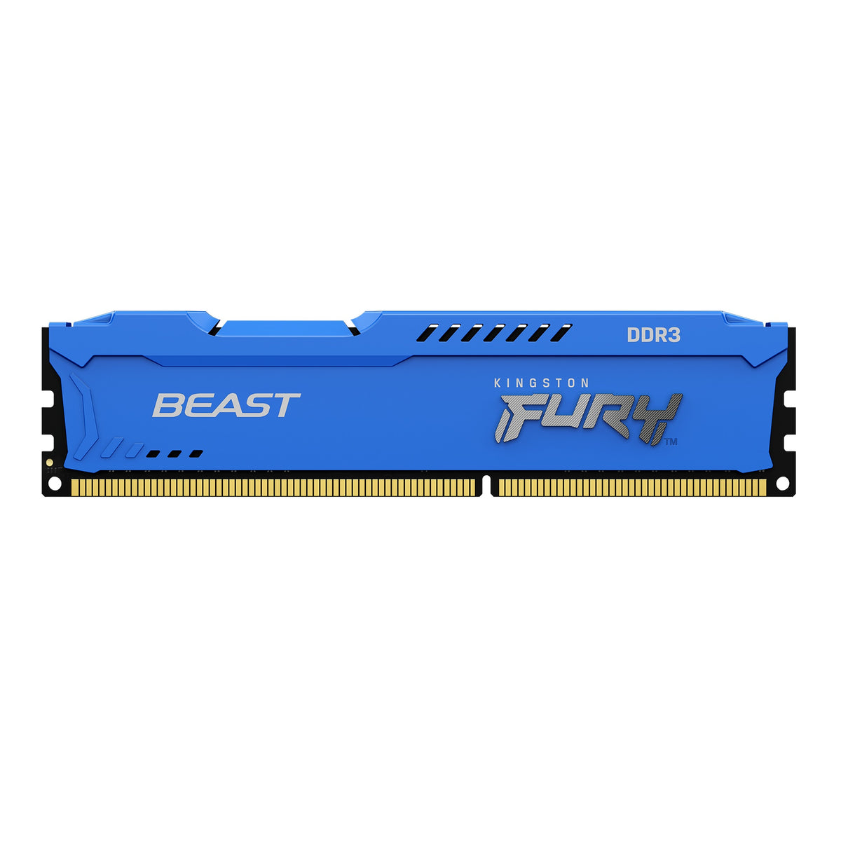 Kingston FURY Beast - DDR3 - módulo - 4 GB - DIMM 240 pinos - 1866 MHz / PC3-14900 - CL10 - 1.5 V - unbuffered - sem ECC - azul