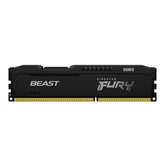 Kingston FURY Beast - DDR3 - module - 4 GB - 240 pin DIMM - 1866 MHz / PC3-14900 - CL10 - 1.5 V - unbuffered - no ECC - black