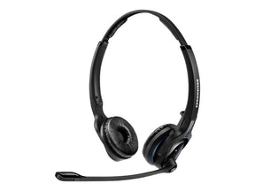 EPOS I SENNHEISER IMPACT MB Pro 2 - Headphones - on ear - bluetooth - wireless - black with blue ring