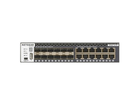 NETGEAR M4300-12X12F - Switch - L3 - Managed - 12 x 10/100/1000/10000 + 12 x 10 Gigabit SFP+ - front to back airflow - rail mountable