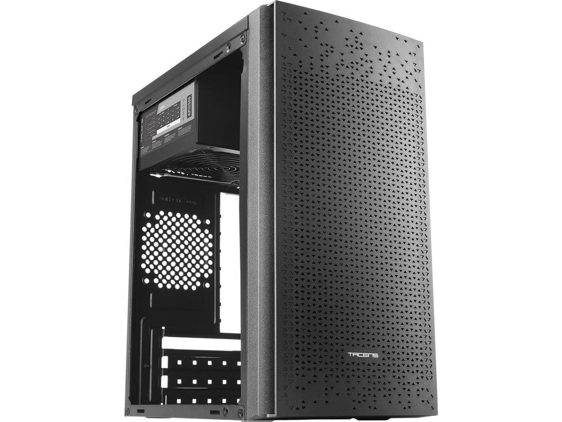 TACENS ANIMA AC6500 MICRO-ATX CASE box + 500W PSU, FRONT MESH, USB 3.0, BLACK (AC6500)