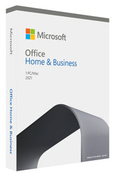 Microsoft Office Home & Business 2021 - Pacote de caixa - 1 PC/Mac - sem leitor, P8 - Win, Mac - Inglês - Eurozona