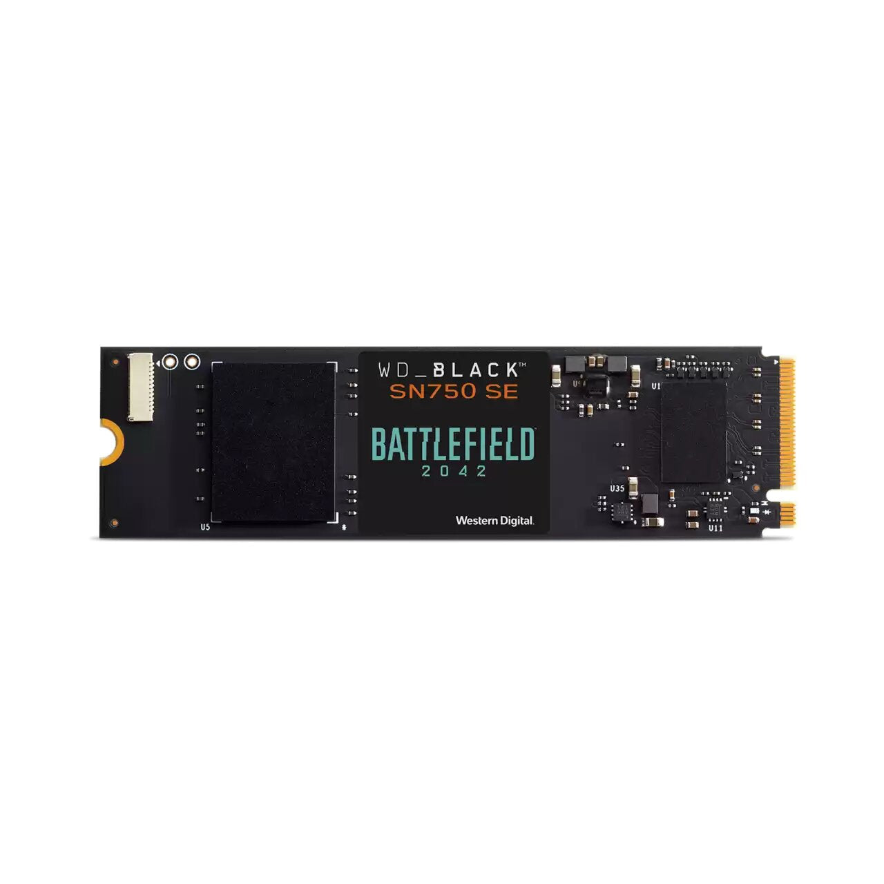 WD_BLACK SN750 SE WDBB9J5000ANC - Battlefield 2042 Bundle - SSD - 500 GB - Internal - M.2 2280 - PCIe 4.0 (NVMe)