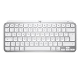 Logitech MX Keys Mini for Mac - Teclado - retroiluminação - Bluetooth - QWERTY - Padrão internacional americano - cinza pálido